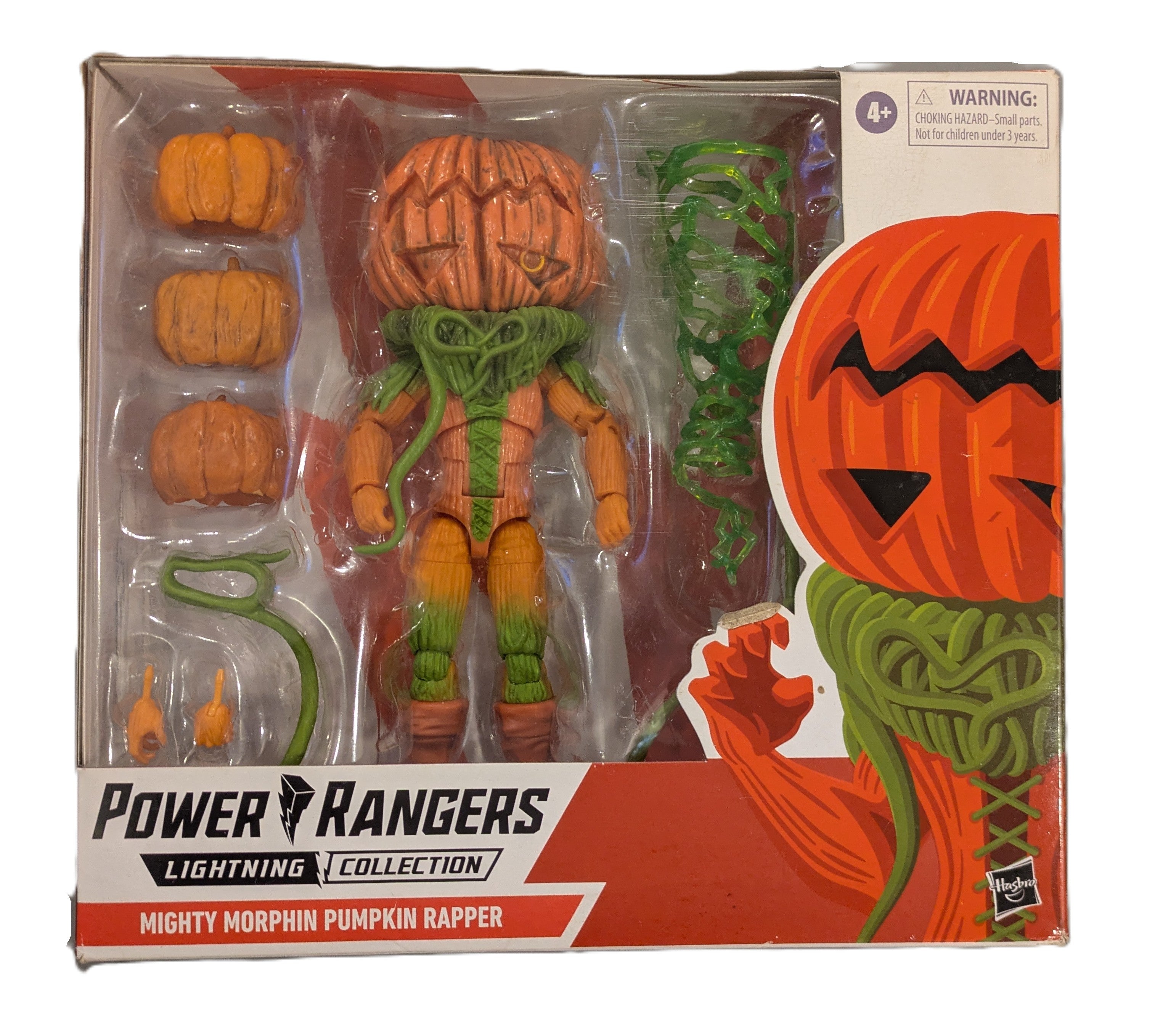 Power Rangers Lightning Collection Mighty Morphin Pumkin Rapper Action ...