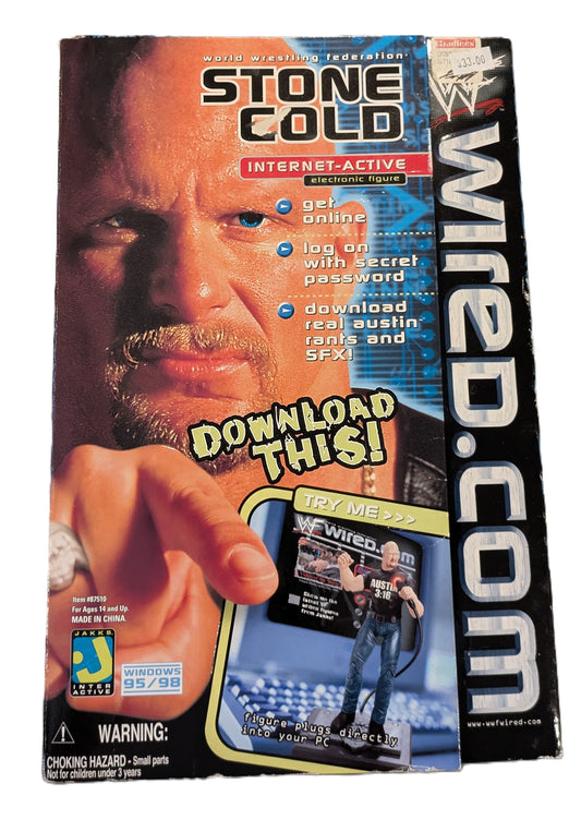 WWF Stone Cold Steve Austin Electronic Figure