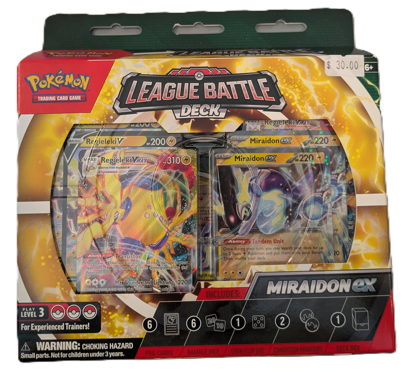 Pokémon Trading Card Game League Battle Deck Miraidon EX