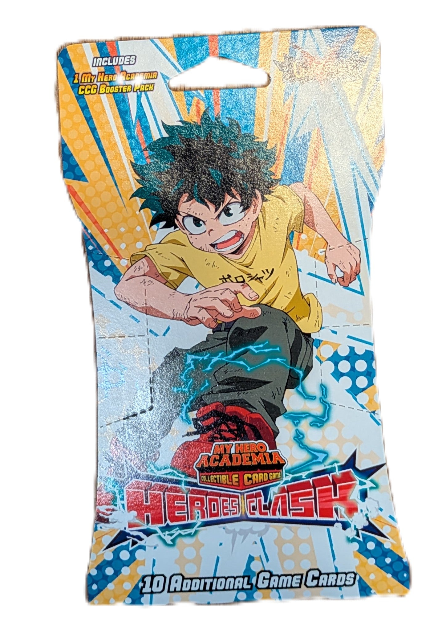My Hero Academia Collectible Card Game Heroes Clash Booster Pack