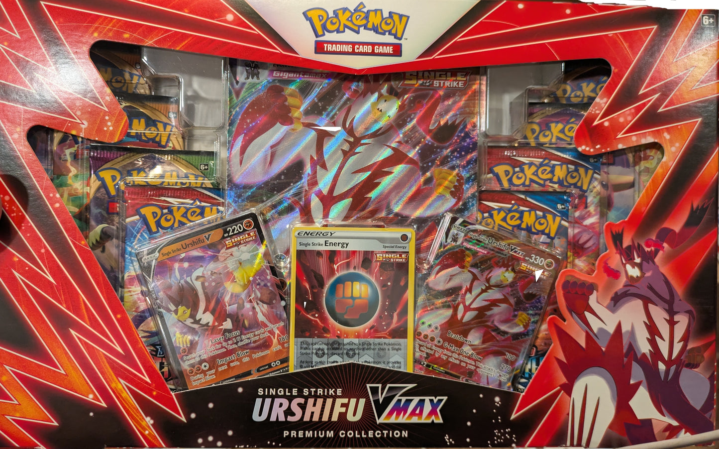 Pokémon TCG Single Strike Urshifu VMAX Premium Collection