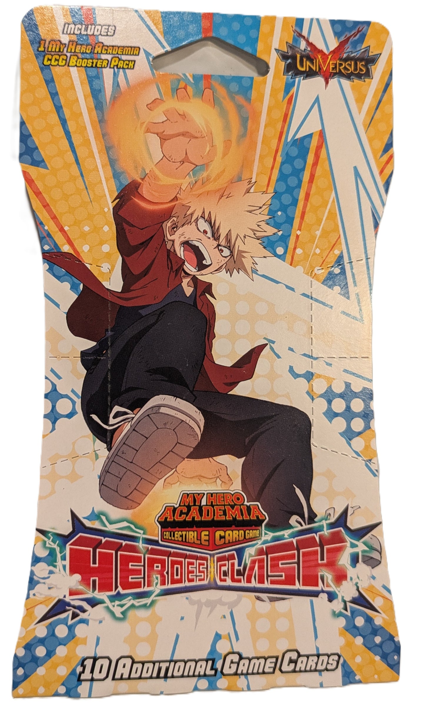 My Hero Academia Collectible Card Game Heroes Clash Booster Pack