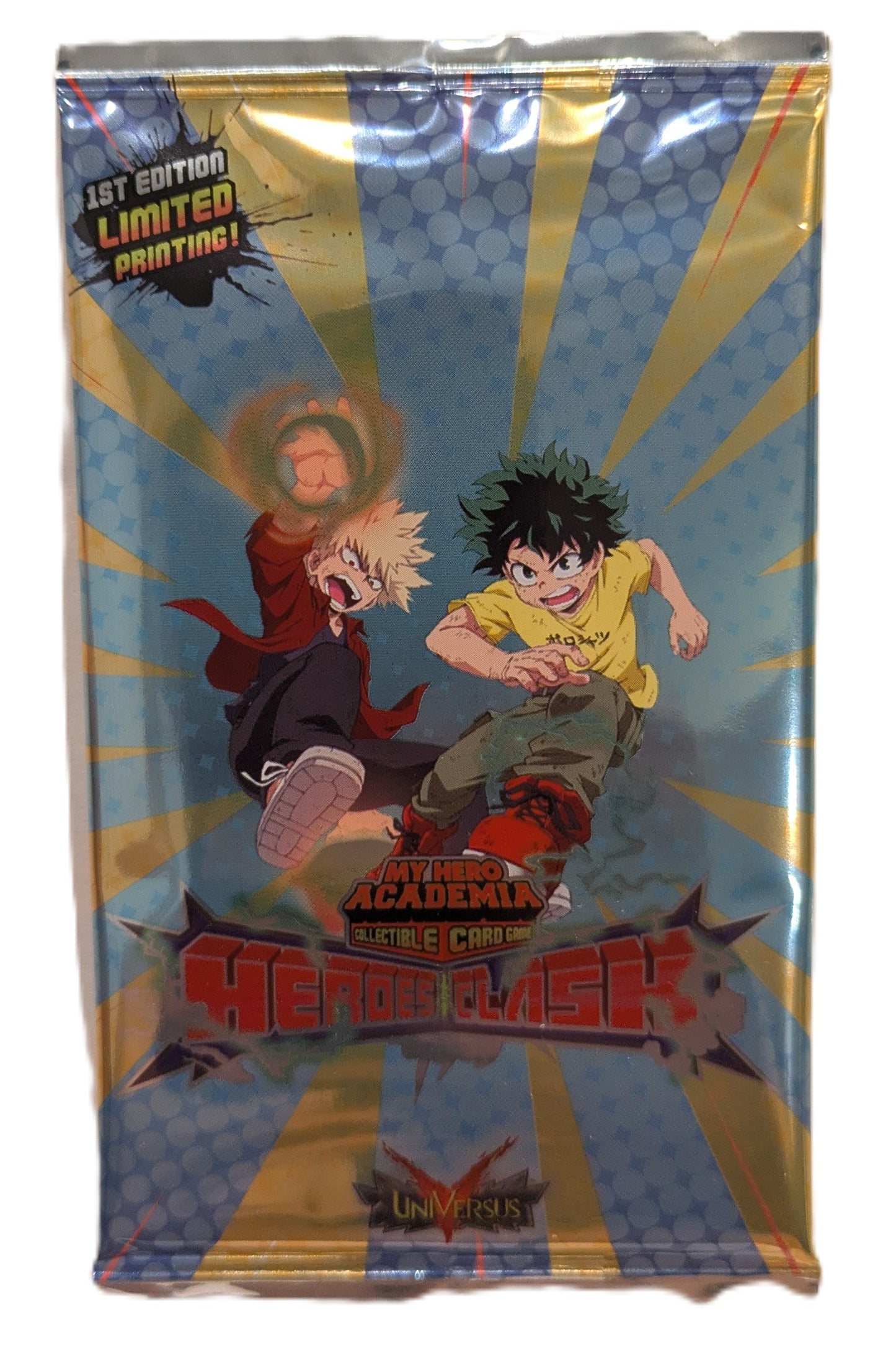 My Hero Academia Collectible Card Game Heroes Clash Booster Pack