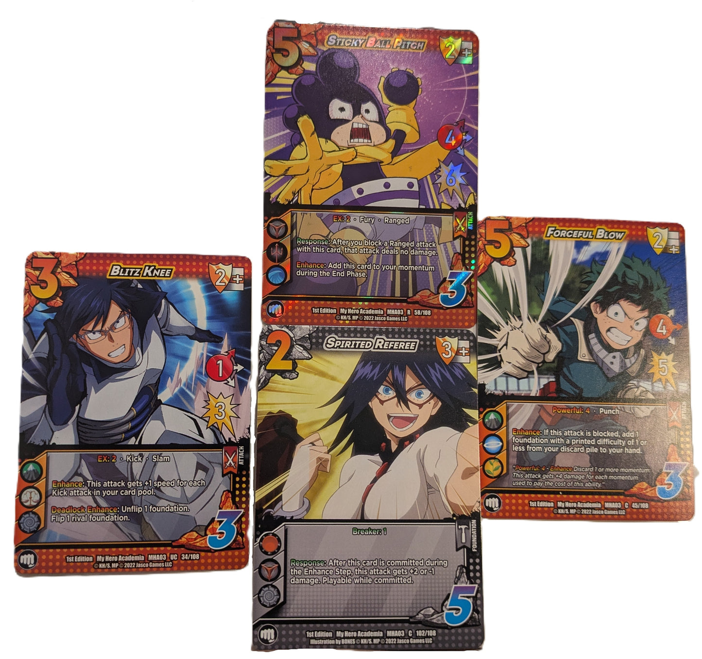 My Hero Academia Collectible Card Game Heroes Clash Booster Pack