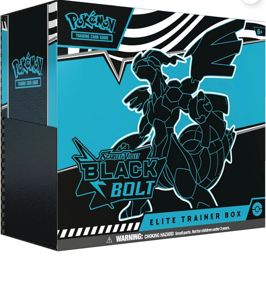 Pokémon TCG: Scarlet & Violet-Black Bolt Elite Trainer Box