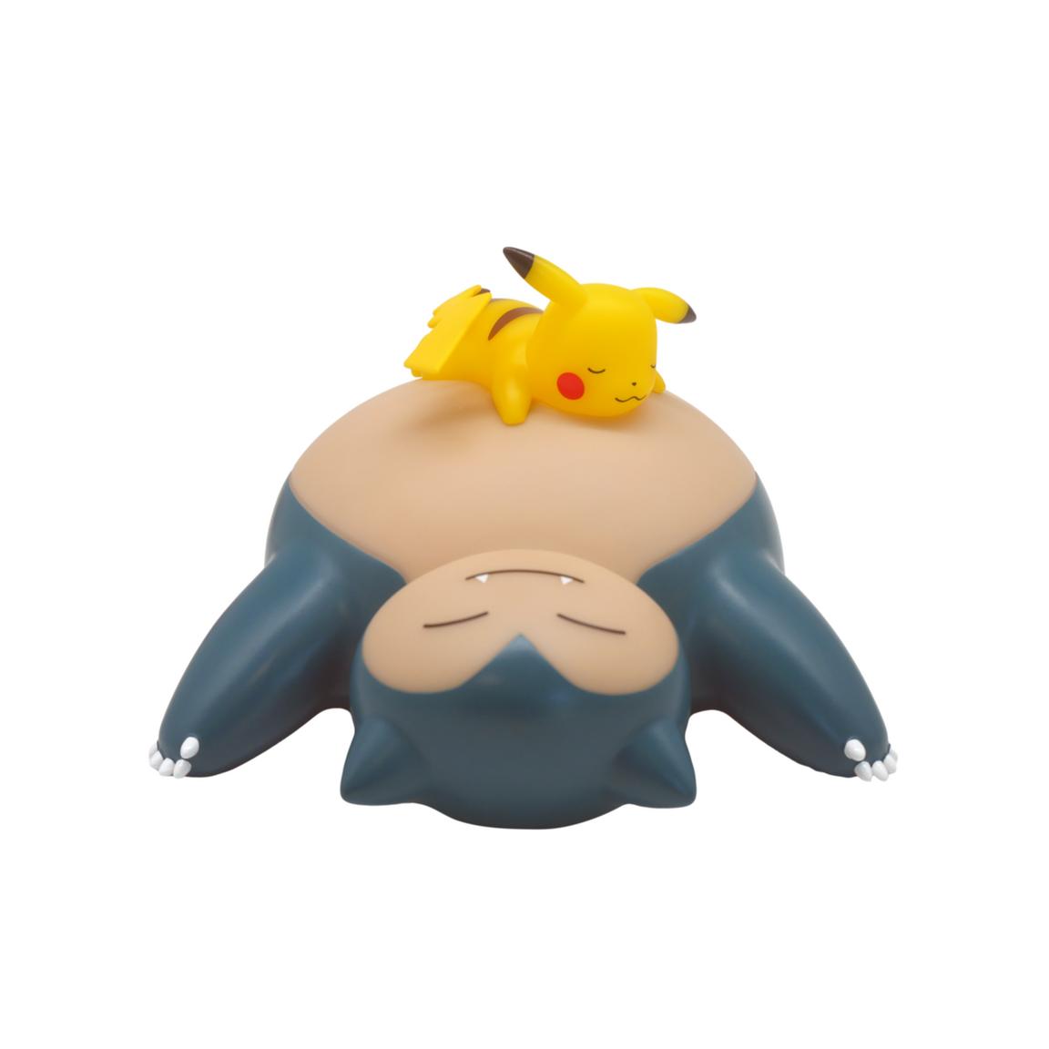 Pokémon Sleeping Snorlax and Pikachu Light-up Figure