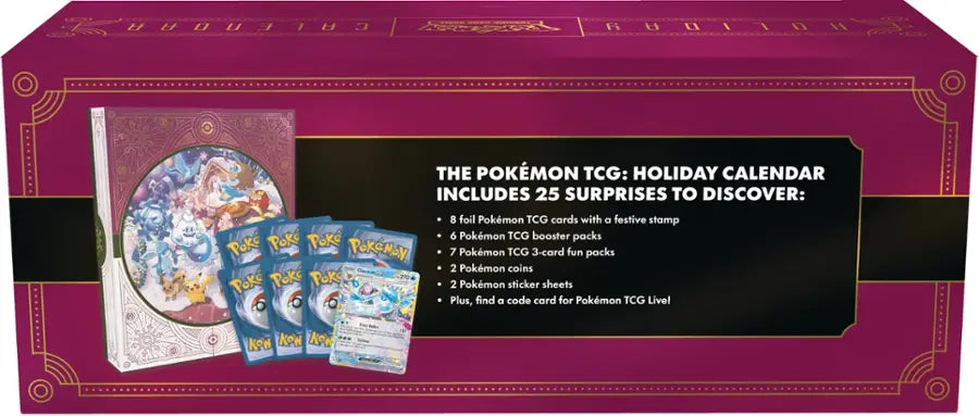 Pokémon Trading Card Game: Holiday Calendar 2025