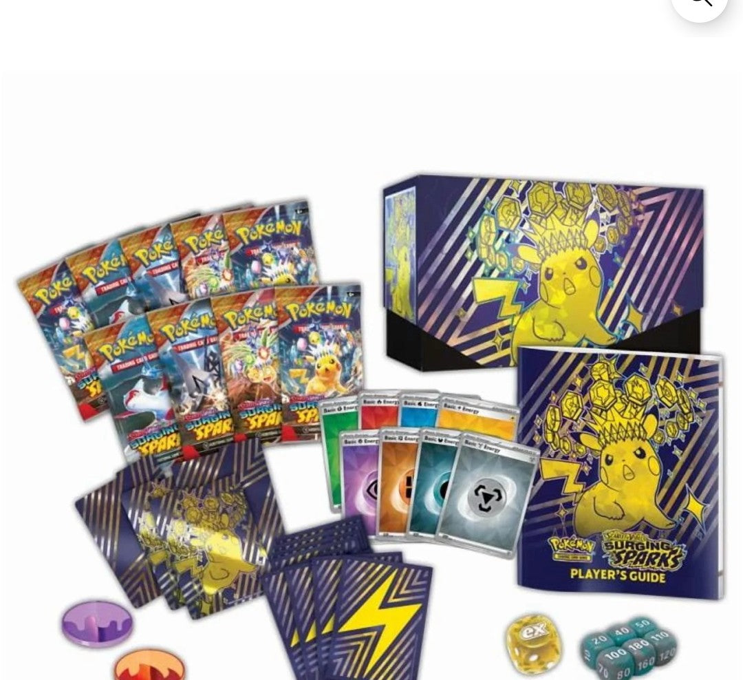 Pokémon TCG: Scarlet & Violet-Surging Sparks Elite Trainer Box