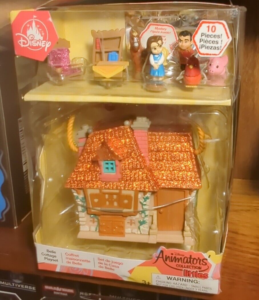 Disney Animators' Collection Littles Belle Cottage Playset New 